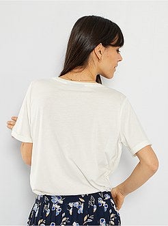 T-shirt estampada - Kiabi