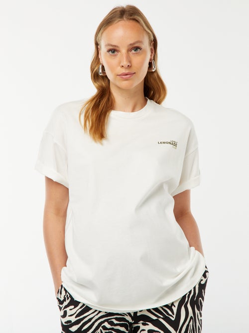 T-shirt estampada 'Only Maternity' - Kiabi