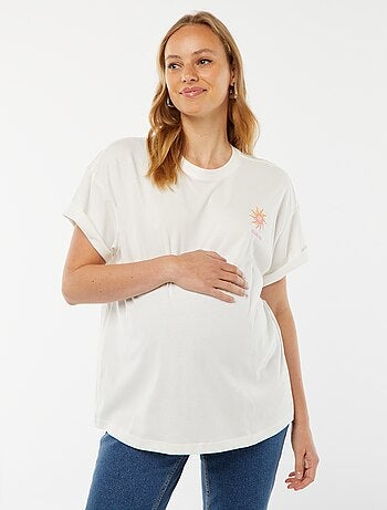 T-shirt estampada 'Only Maternity'