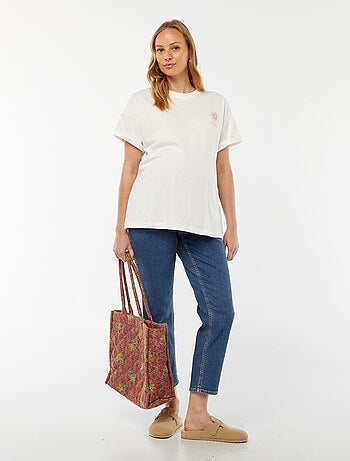 T-shirt estampada 'Only Maternity'