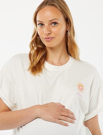 T-shirt estampada 'Only Maternity'