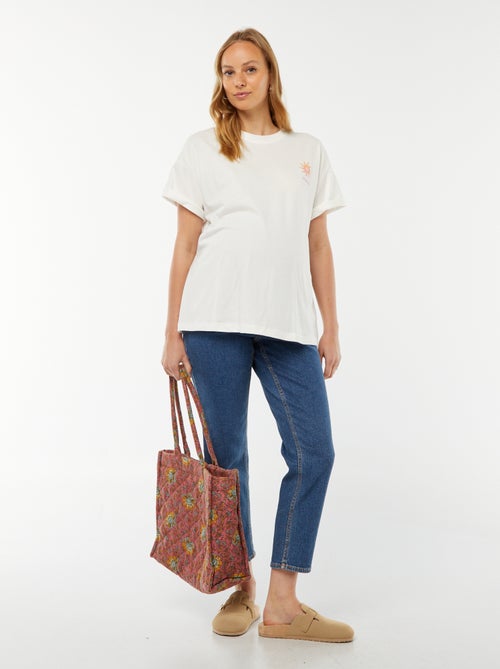T-shirt estampada 'Only Maternity' - Kiabi