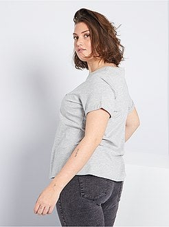 T-shirt estampada para oferecer de conceção ecológica - Kiabi