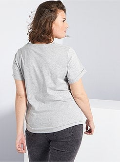 T-shirt estampada para oferecer de conceção ecológica - Kiabi