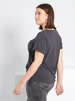 T-shirt estampada para oferecer de conceção ecológica - Kiabi