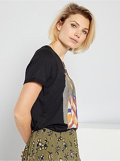 T-shirt estampada - Kiabi