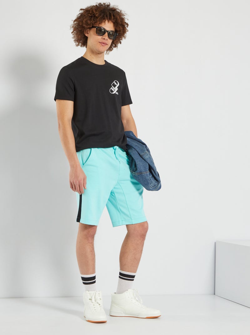 T-shirt estampada PRETO - Kiabi
