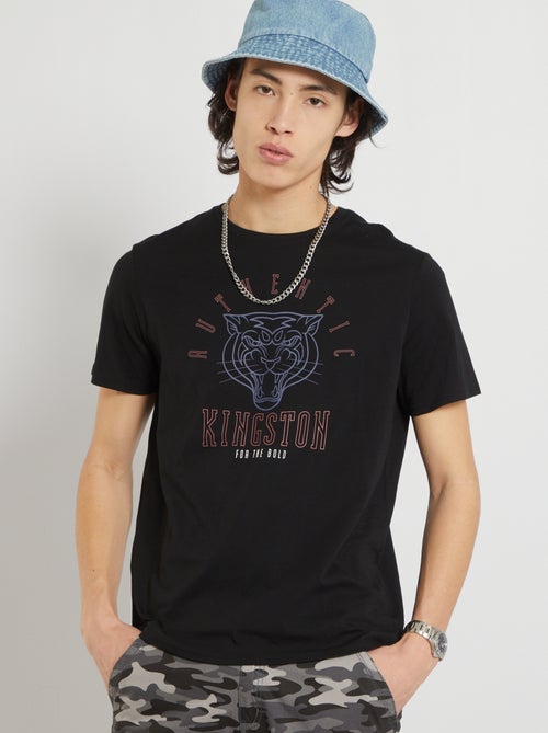 T-shirt estampada - Kiabi