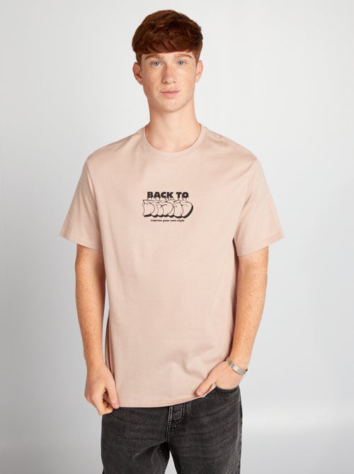 T-shirt estampada - Kiabi