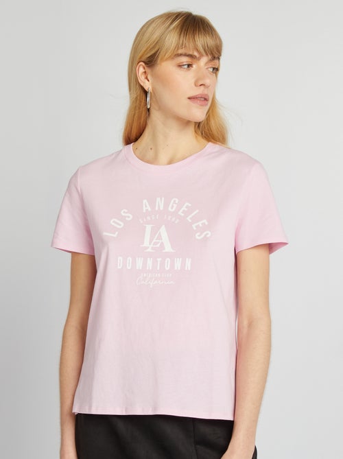 T-shirt estampada - Kiabi