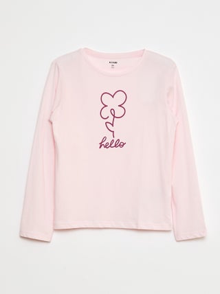 T-shirt estampada