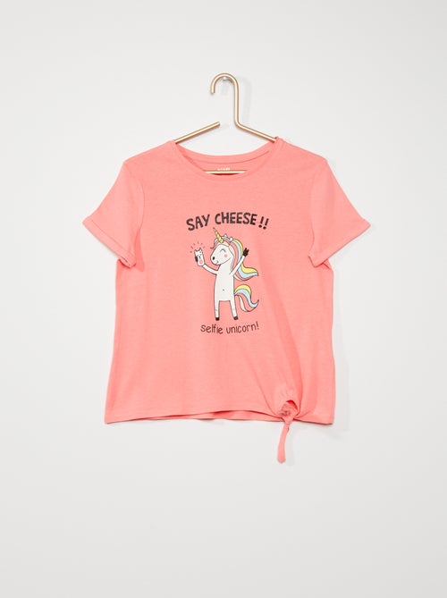 T-shirt estampada - Kiabi