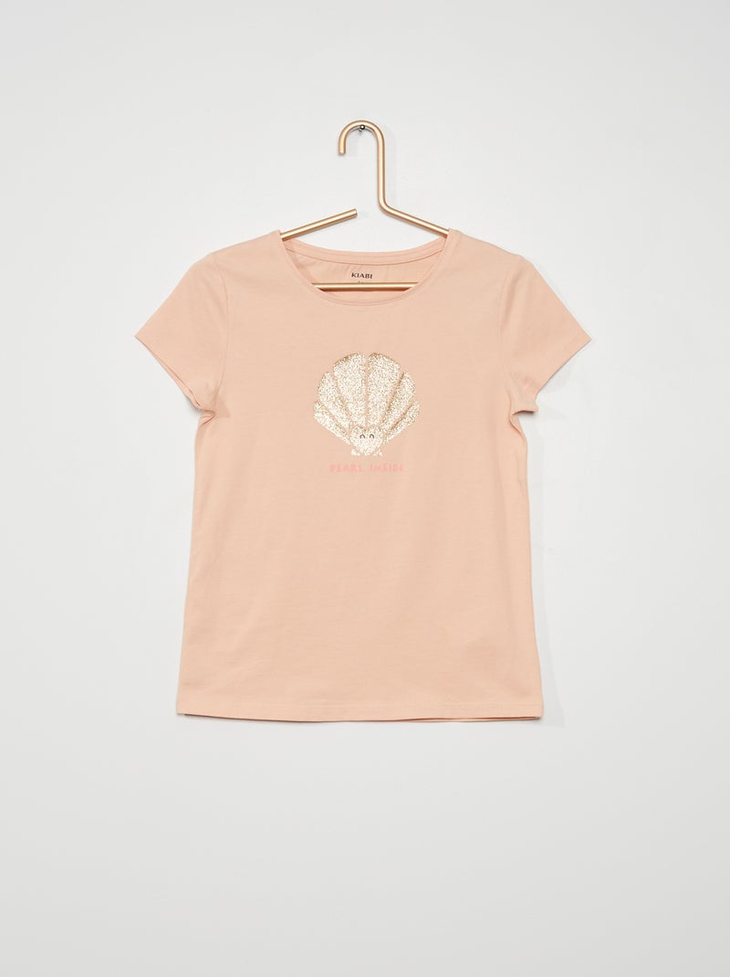 T-shirt estampada ROSA - Kiabi