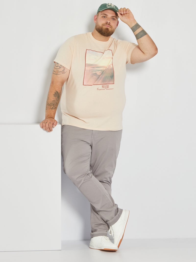T-shirt estampada ROSA - Kiabi