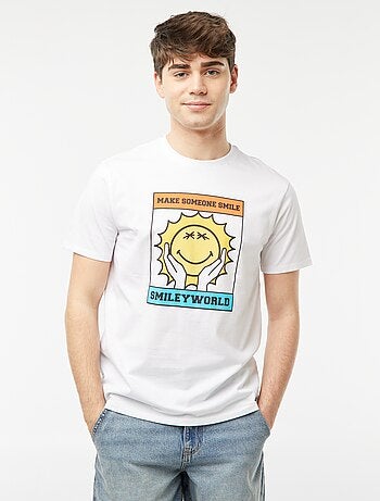 T-shirt estampada 'Smiley World'
