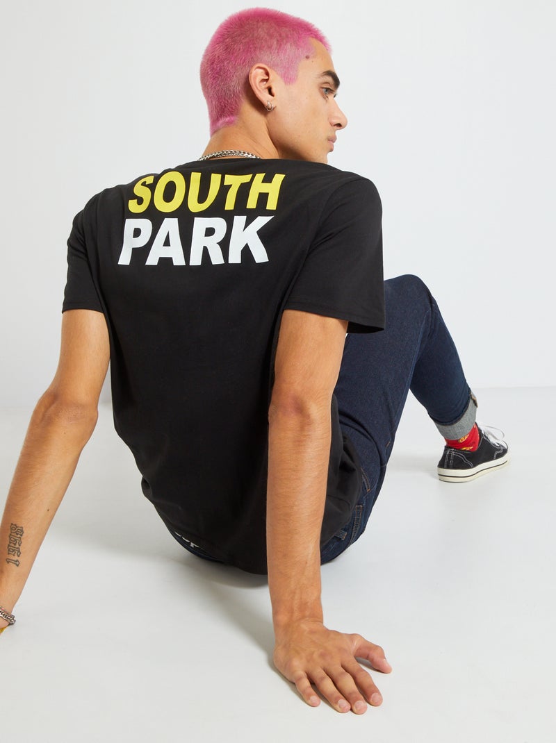 T-shirt estampada 'South Park' Preto - Kiabi