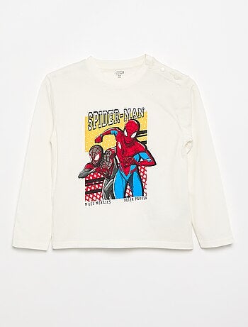 T-shirt estampada 'Spiderman' - coleção fácil de vestir