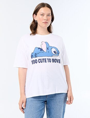 T-shirt estampada 'Stitch'
