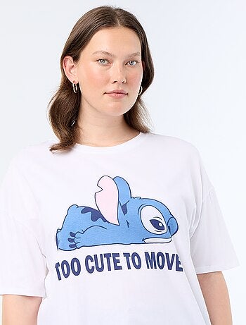 T-shirt estampada 'Stitch'
