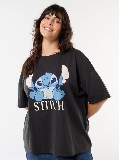 T-shirt estampada 'Stitch' - Kiabi T-shirt estampada 'Stitch' - Kiabi