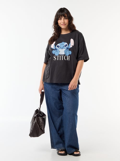 T-shirt estampada 'Stitch' - Kiabi T-shirt estampada 'Stitch' - Kiabi