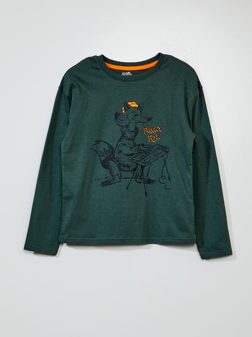 T-shirt estampada - Kiabi