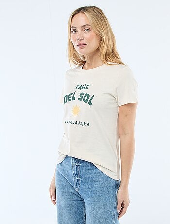 T-shirt estampado