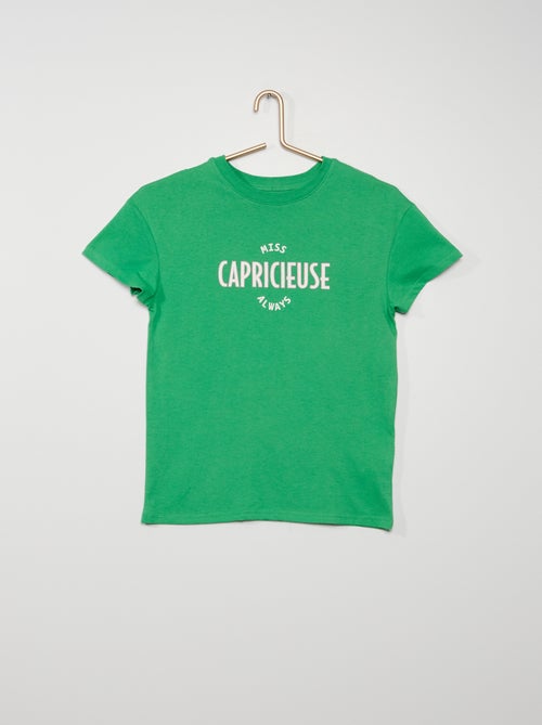 T-shirt estampada - Kiabi