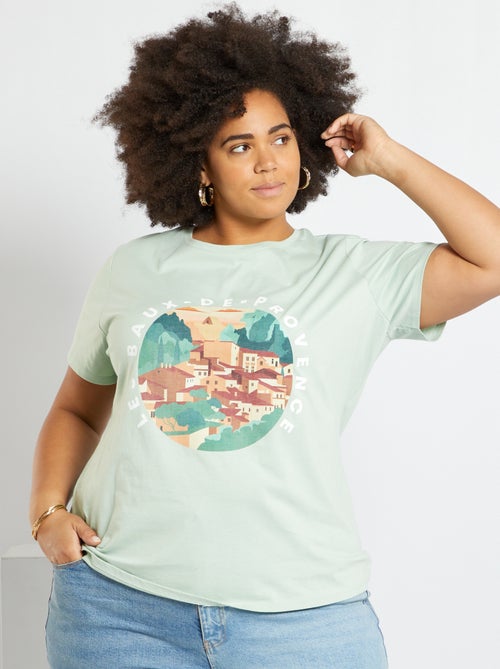 T-shirt estampada - Kiabi