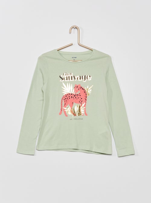 T-shirt estampada - Kiabi