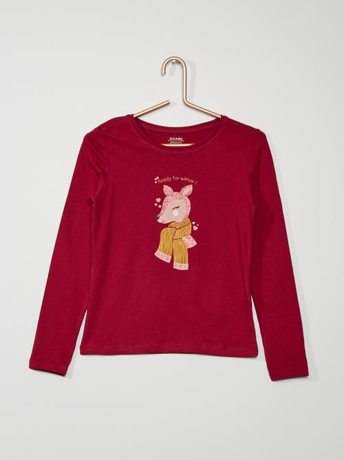 T-shirt estampada - Kiabi