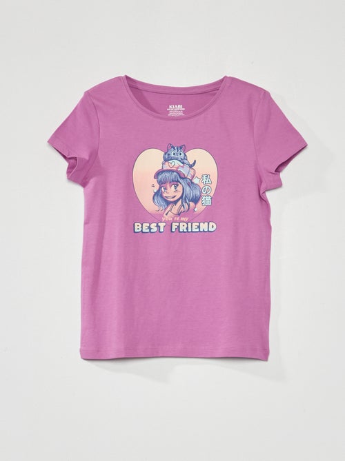 T-shirt estampada - Kiabi