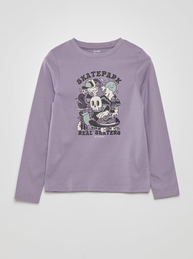 T-shirt estampada VIOLETA - Kiabi
