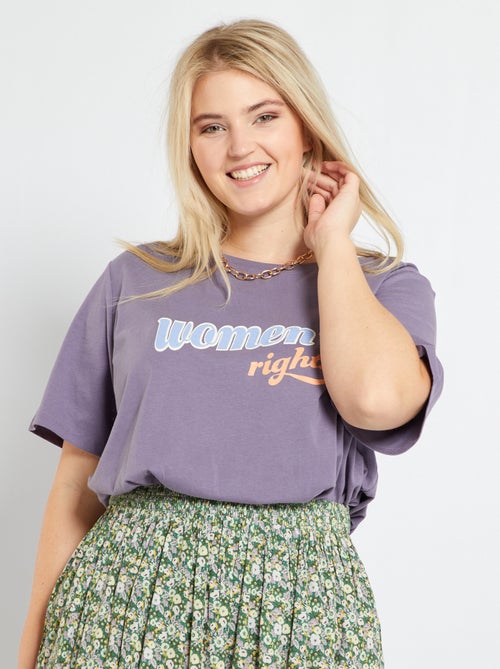 T-shirt estampada - Kiabi