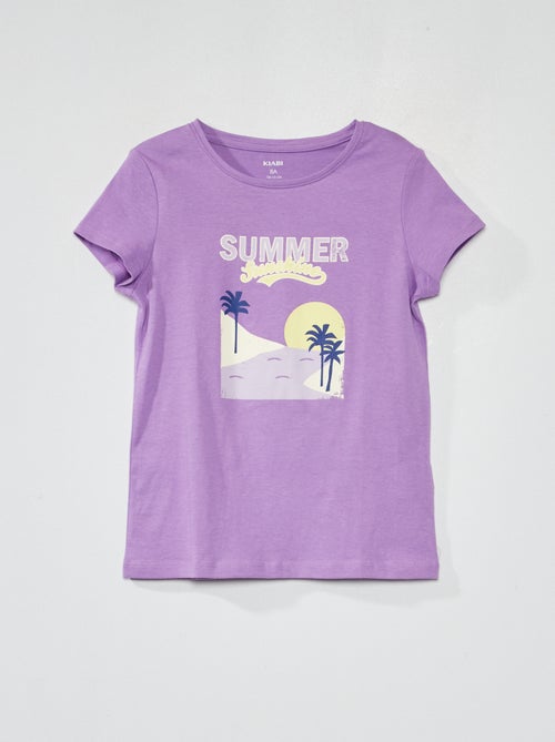 T-shirt estampada - Kiabi