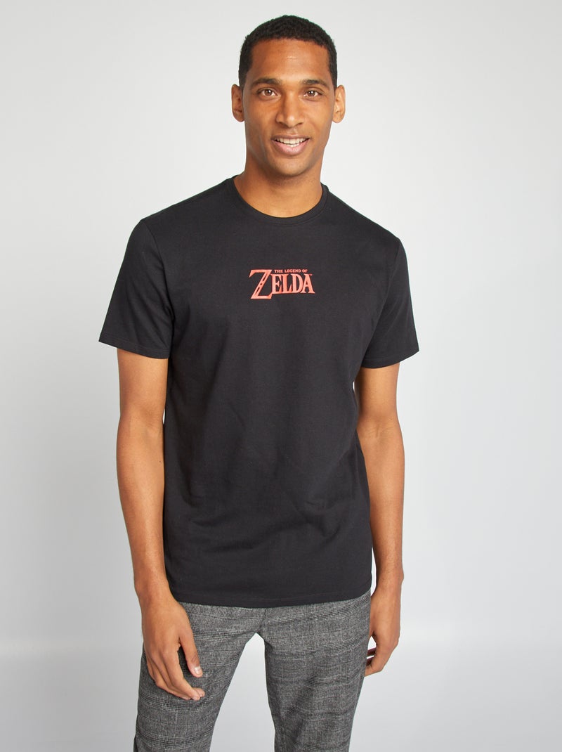 T-shirt estampada 'Zelda' Preto - Kiabi