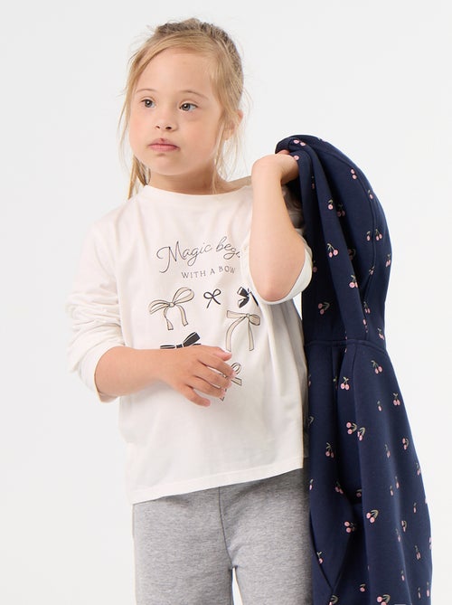 T-shirt estampado - coleção fácil de vestir - Kiabi