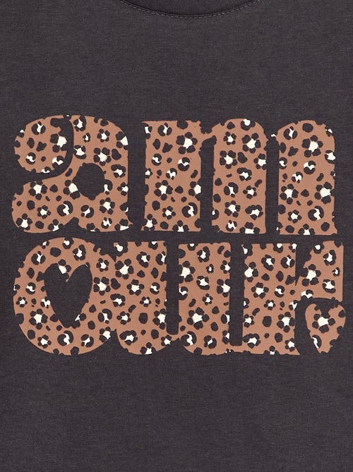 T-shirt estampado - coleção fácil de vestir - Kiabi