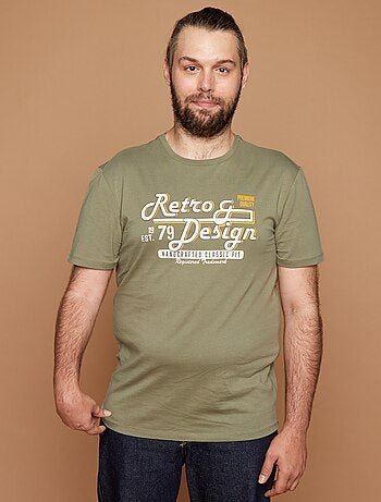 T-shirt estampado - coleção fácil de vestir