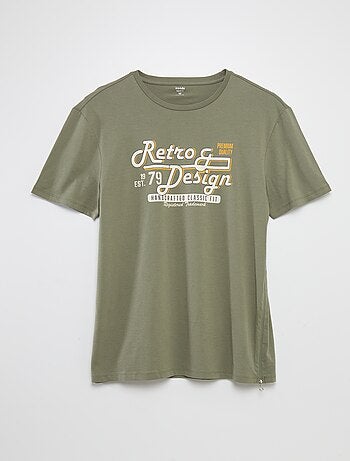 T-shirt estampado - coleção fácil de vestir