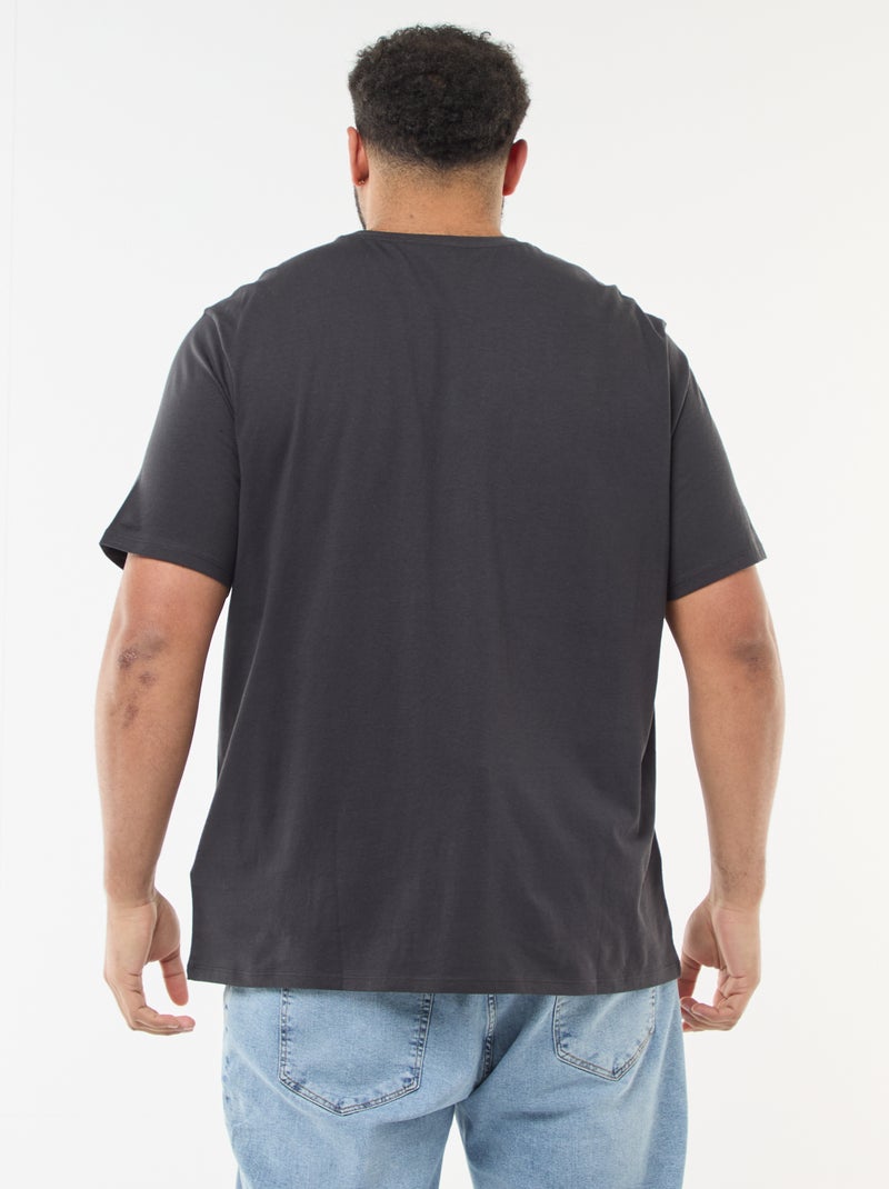 T-shirt estampado 'AC/DC' de manga curta Preto - Kiabi