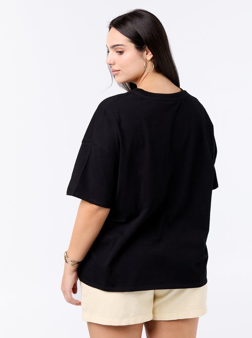 T-shirt estampado \'AC/DC\' de manga curta - Kiabi