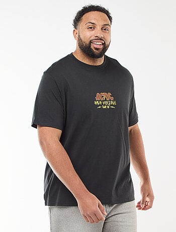 T-shirt estampado 'AC/DC' de mangas curtas