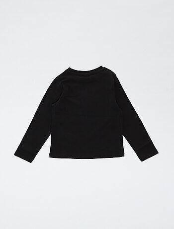 T-shirt estampado 'ACDC' em algodão liso