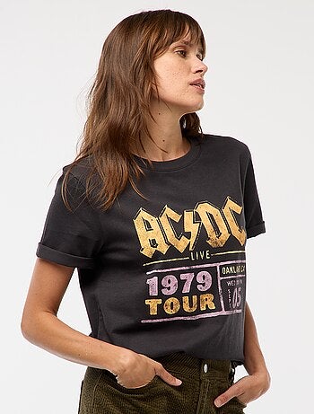 T-shirt estampado "AC/DC