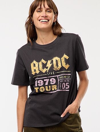 T-shirt estampado "AC/DC