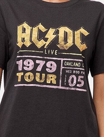 T-shirt estampado "AC/DC