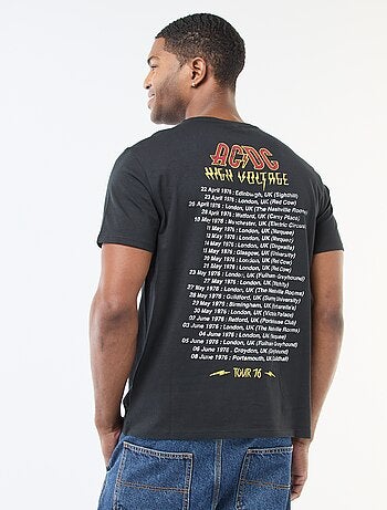 T-shirt estampado 'AC/DC'