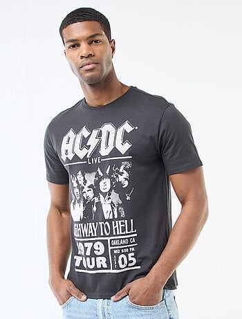 T-shirt estampado 'AC/DC'