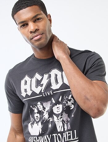 T-shirt estampado 'AC/DC'